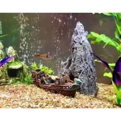 DTOPBUYAGE - Décorations aquarium résine eau douce salée