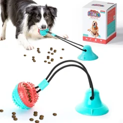 DTOPBUYAGE - Distributeur de jouets pour chien dtopbuyage avec ventouse