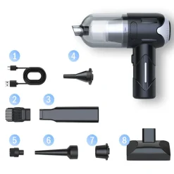 DTOPBUYAGE - Dtopbuyage aspirateur multifonctionnel pour poils de chat et de chien