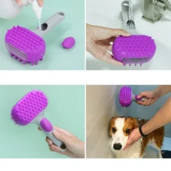 DTOPBUYAGE - Dtopbuyage brosse de bain massante (violet)