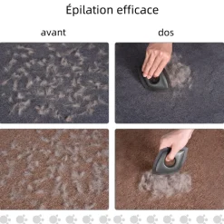 DTOPBUYAGE - Dtopbuyage brosse pour éliminer les poils d'animaux