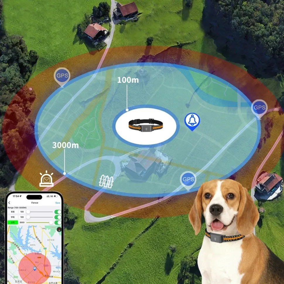 DTOPBUYAGE - Dtopbuyage collier gps pour animaux de compagnie