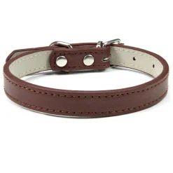 DTOPBUYAGE - Dtopbuyage collier en cuir pour chats et chiens