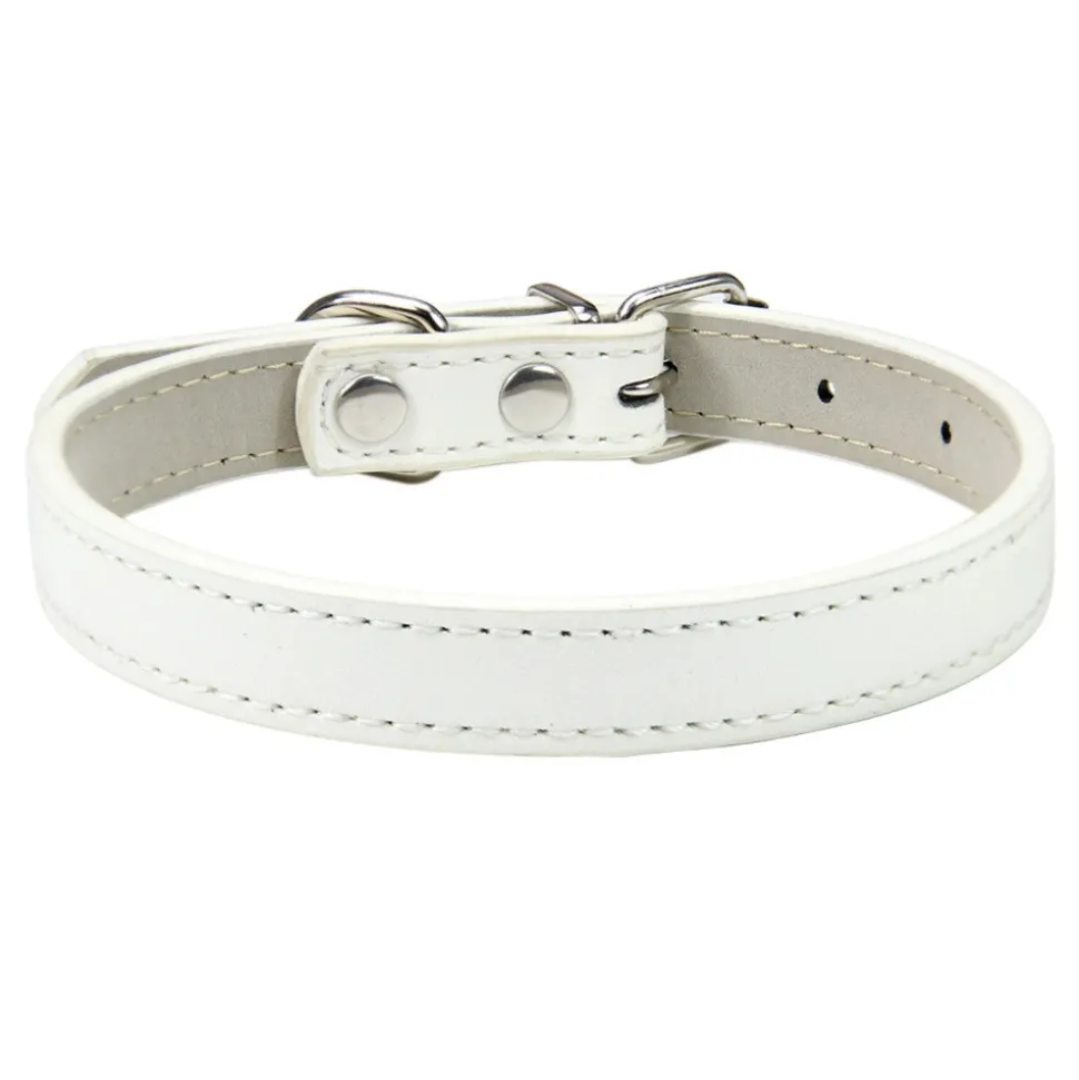 DTOPBUYAGE - Dtopbuyage collier en cuir pour chats et chiens