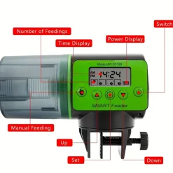 DTOPBUYAGE - Dtopbuyage distributeur d'aliments pour poissons intelligent réglable