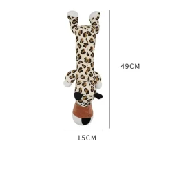 DTOPBUYAGE - Dtopbuyage jouet en peluche pour chiens - formes animales