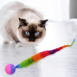 DTOPBUYAGE - Dtopbuyage jouet pour chat (insecte avec balle) 4 pièces