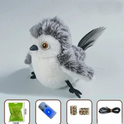 DTOPBUYAGE - Dtopbuyage jouet en peluche émouvant pour animaux de compagnie
