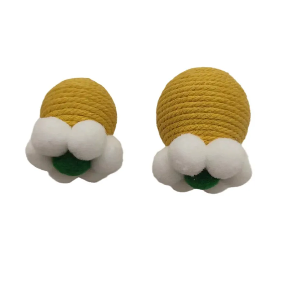 DTOPBUYAGE - Dtopbuyage jouet pour chat en forme de balle fleurie