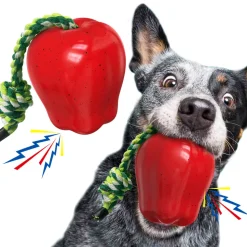 DTOPBUYAGE - Dtopbuyage jouets pour chien - indestructibles, en caoutchouc dur