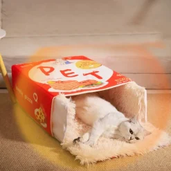 DTOPBUYAGE - Dtopbuyage lit rectangulaire fermé pour chat