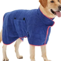 DTOPBUYAGE - Dtopbuyage peignoir en microfibre pour chien