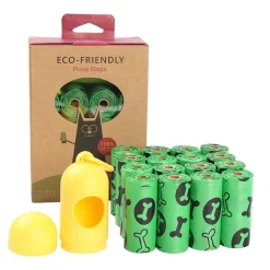 DTOPBUYAGE - Dtopbuyage sacs de selles de chien "os verts" avec distributeur