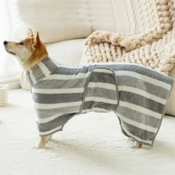 DTOPBUYAGE - Dtopbuyage serviette de laine de corail pour chien