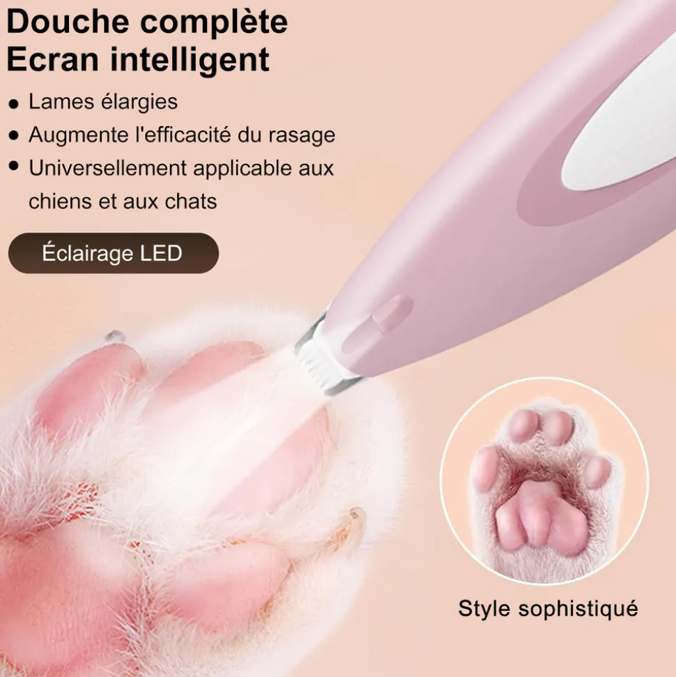 DTOPBUYAGE - Dtopbuyage tondeuse pour chien rasoir pour chiens chat faible bruit
