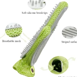 DTOPBUYAGE - Gant de toilettage 2 en 1 pour chiens et chats