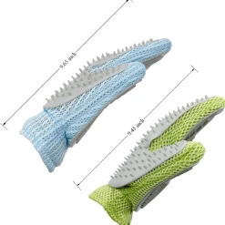 DTOPBUYAGE - Gant de toilettage 2 en 1 pour chiens et chats