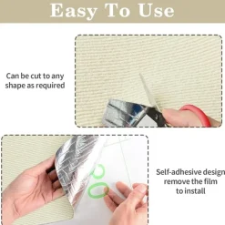 DTOPBUYAGE - Griffoir anti-griffe pour canapé diy