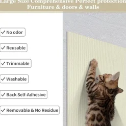 DTOPBUYAGE - Griffoir anti-griffe pour canapé diy