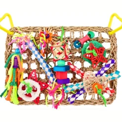 DTOPBUYAGE - Jeux pour oiseaux - matériel de forage, chewing, escalade