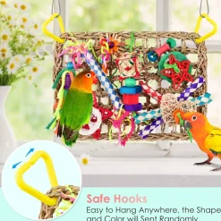 DTOPBUYAGE - Jeux pour oiseaux - matériel de forage, chewing, escalade