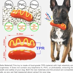 DTOPBUYAGE - Jouet à mâcher pour chiots - en caoutchouc naturel, interactif