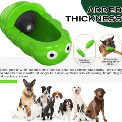 DTOPBUYAGE - Jouet à mâcher pour chien - indestructible, grinçant dtopbuyage