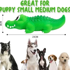 DTOPBUYAGE - Jouet à mâcher pour chien - en caoutchouc indestructible