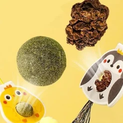 DTOPBUYAGE - Jouet de chat suspendu rebondissant catnip intérieur(petit pingouin)