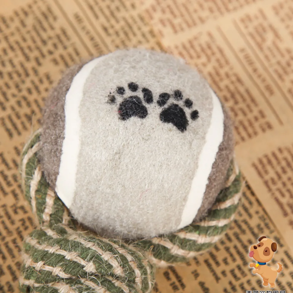 DTOPBUYAGE - Jouet de nettoyage des dents tressé dtopbuyage - chats et chiens