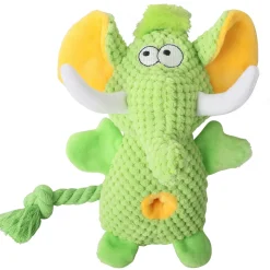 DTOPBUYAGE - Jouet en peluche pour chien en forme d'éléphant dtopbuyage