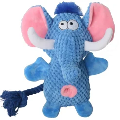 DTOPBUYAGE - Jouet en peluche pour chien en forme d'éléphant dtopbuyage