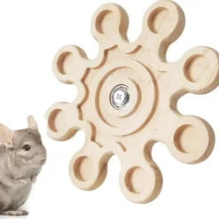 DTOPBUYAGE - Jouet tournant pour chinchillas et rongeurs