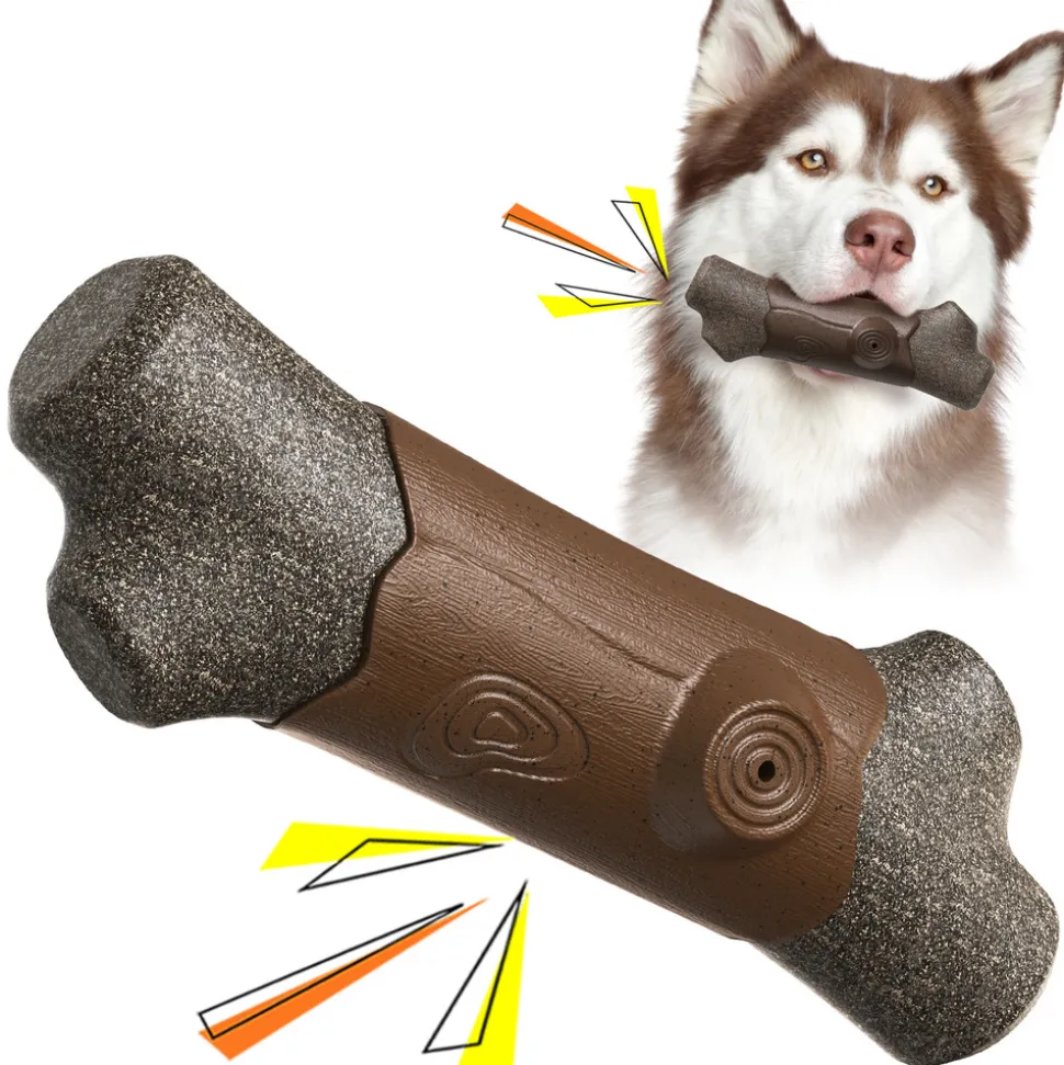 DTOPBUYAGE - Jouets à mâcher pour chien indestructibles, résistants