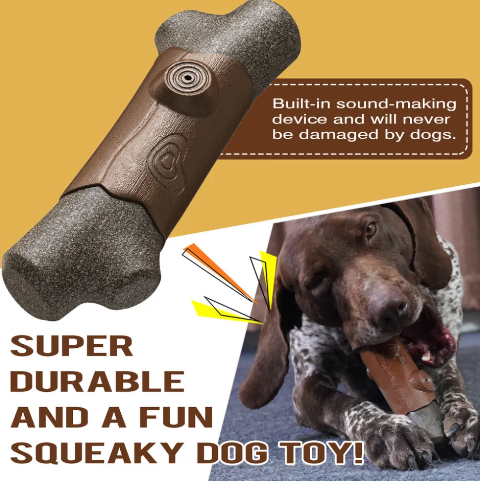 DTOPBUYAGE - Jouets à mâcher pour chien indestructibles, résistants