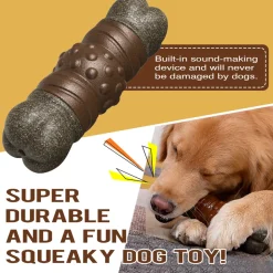 DTOPBUYAGE - Jouets à mâcher pour chien indestructibles, résistants