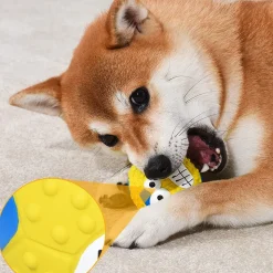 DTOPBUYAGE - Jouets de dentition pour chien - jouets à balles - 4 pièces