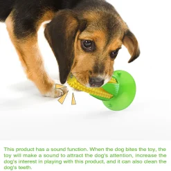 DTOPBUYAGE - Jouets de mâche pour chien en forme de maïs