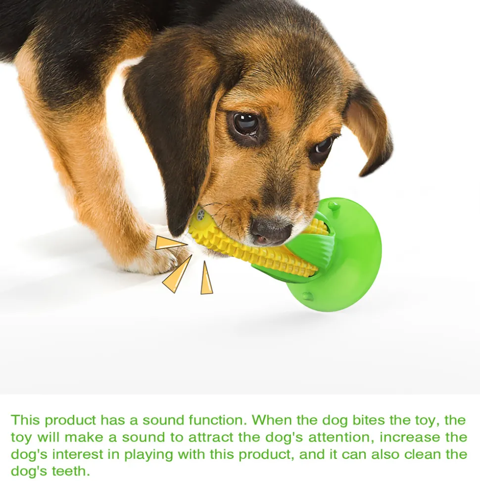 DTOPBUYAGE - Jouets de mâche pour chien en forme de maïs