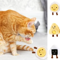 DTOPBUYAGE - Jouets en peluche à l'herbe à chat dtopbuyage