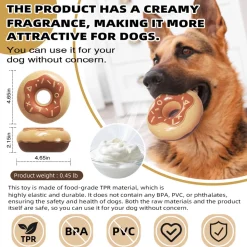 DTOPBUYAGE - Jouets pour chien - indestructibles, résistants et interactifs