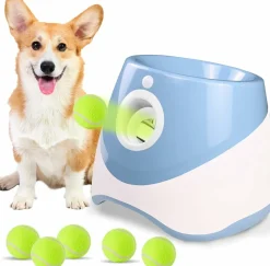 DTOPBUYAGE - Lanceur de balle automatique pour chien interactif