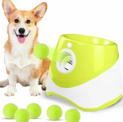 DTOPBUYAGE - Lanceur de balle automatique pour chien interactif