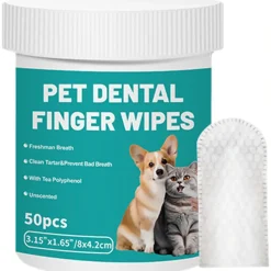 DTOPBUYAGE - Lingettes nettoyantes pour chien et chat
