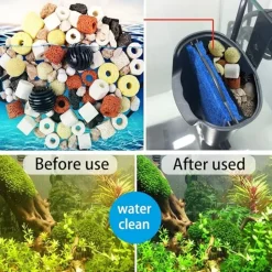 DTOPBUYAGE - Perles ceramique filtration eau 420g