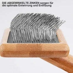 DTOPBUYAGE - Pet brosse chiens et chats autonettoyante peigne