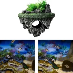 DTOPBUYAGE - Roche flottante décor aquarium