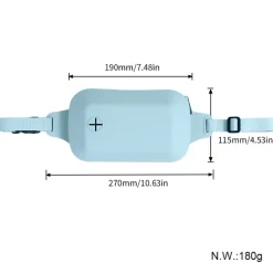 DTOPBUYAGE - Sac à friandises en silicone dtopbuyage pour chien