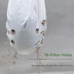 DTOPBUYAGE - Sac à litière tamisant pour chat facile d'utilisation