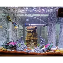 DTOPBUYAGE - Soul valley kit décoration aquarium 7 pièces